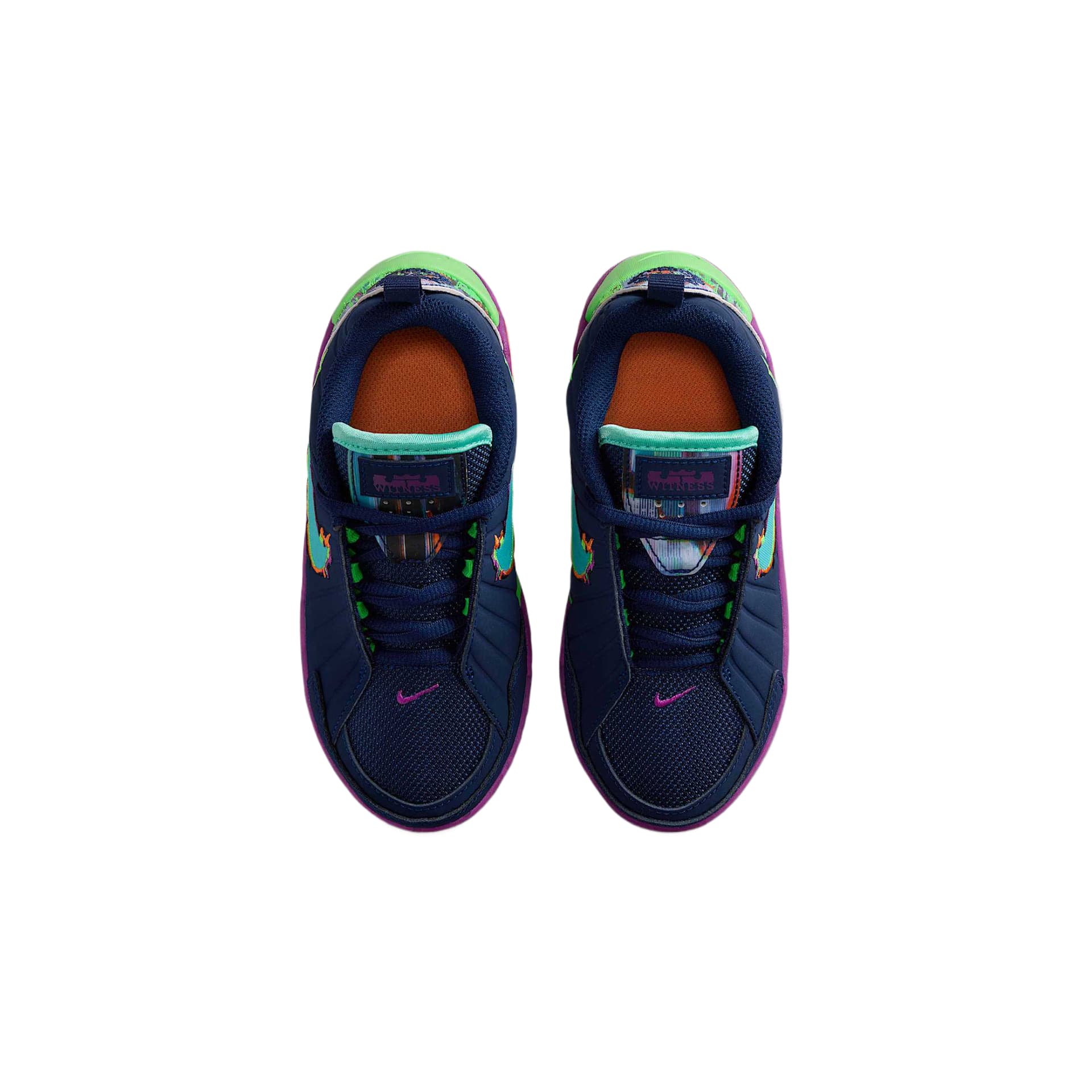 Кроссовки для баскетбола Nike LeBron Witness 9 Синтетическая кожа Низкие кроссовки для баскетбола Детские - изображение 4