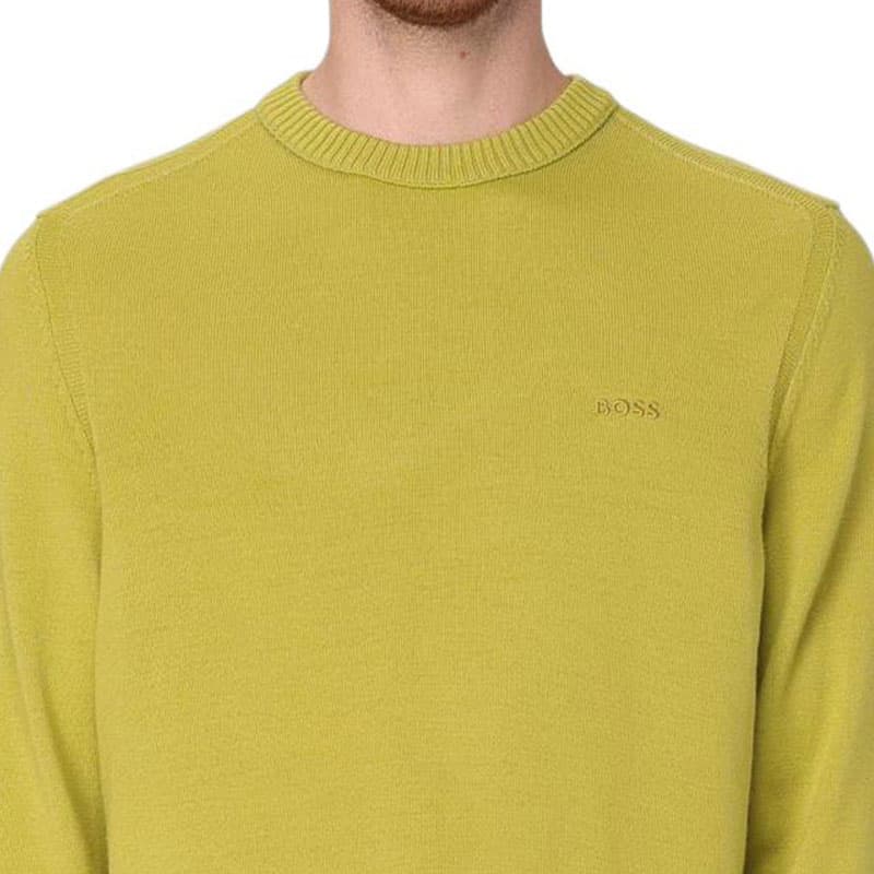 Кофта Hugo Boss Желтые Мужские Свитера - изображение 3