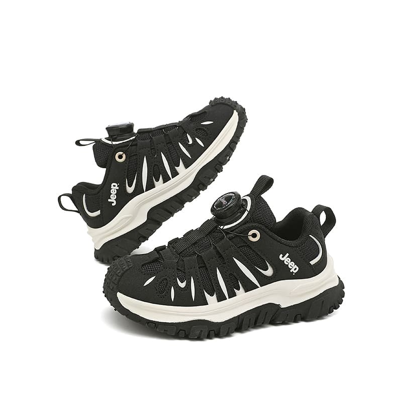 Кроссовки Jeep Low Top Детская беговая обувь Sapphire Black Baby - изображение 6