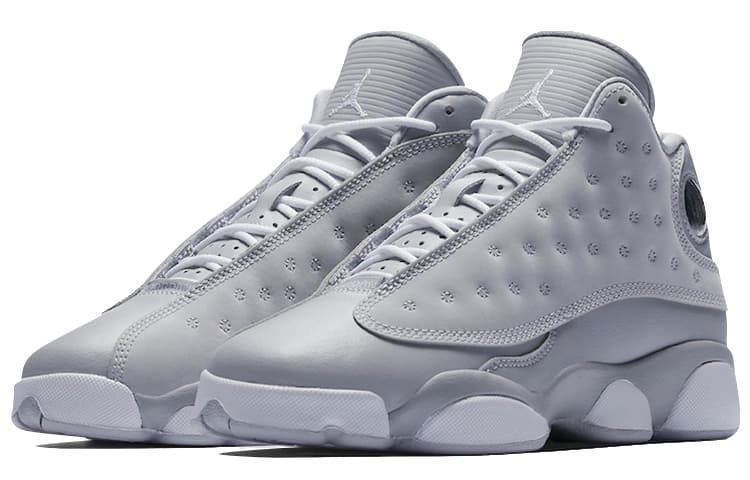 Кроссовки для баскетбола Jordan Air Jordan 13 Retro 'Wolf Grey' GS - изображение 3