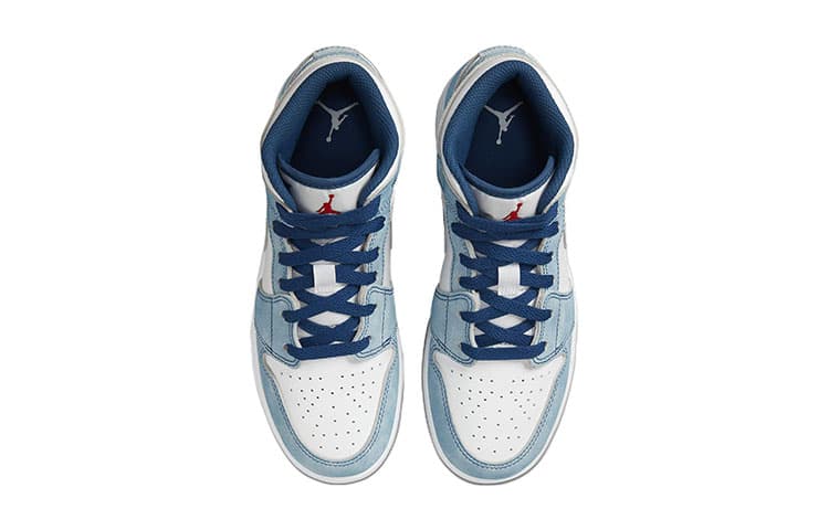 Кроссовки для баскетбола Jordan Air Jordan 1 Mid SE GS - изображение 6