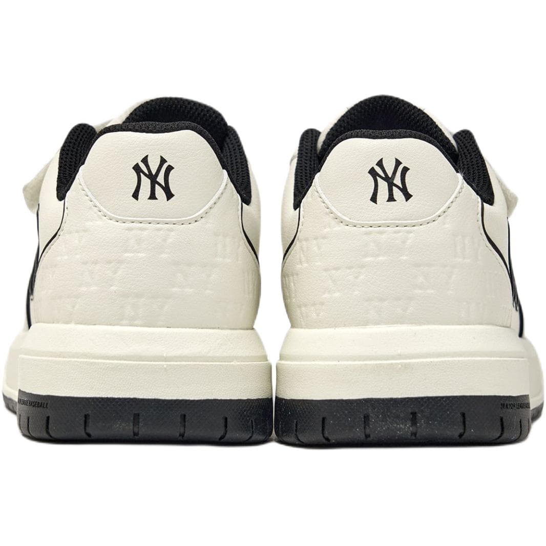 Кроссовки Mlb Base Logo Нью-Йорк Янкис Low Топ Kids Lifestyle Shoes Белый Унисекс - изображение 4