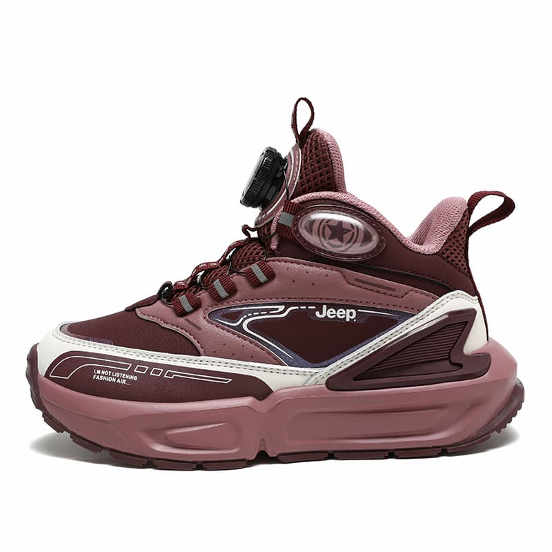Кроссовки Jeep High Top Детские беговые кроссовки Фуксия Детский - изображение 1