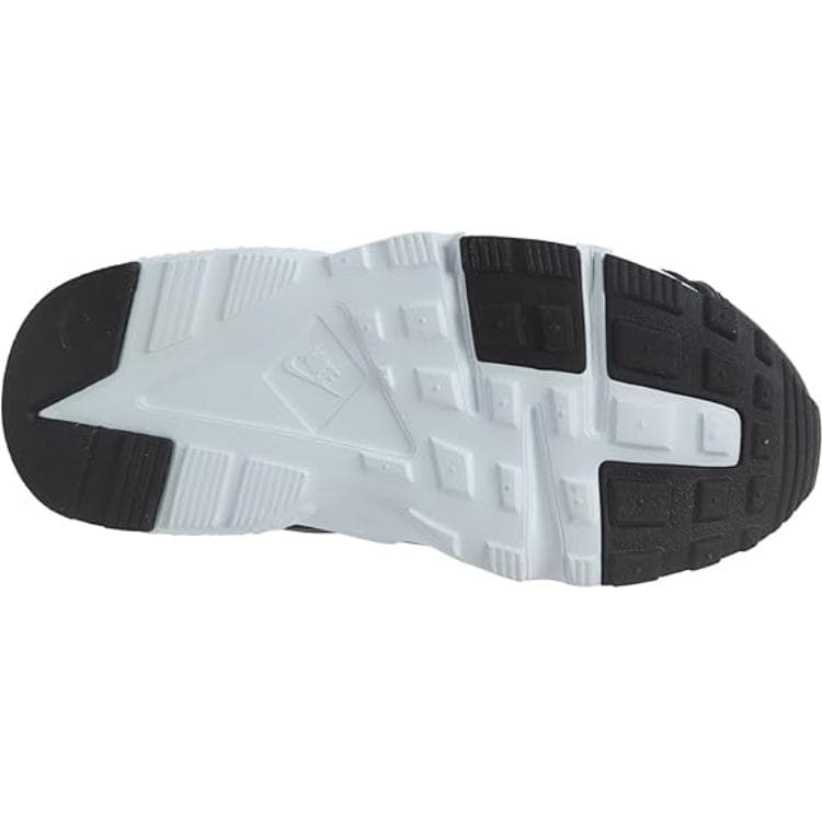 Кроссовки Nike Air Huarache Run Противоскользящие Устойчивые к истиранию Низкие Детские Беговые Кроссовки Черно-Белые Детские - изображение 6