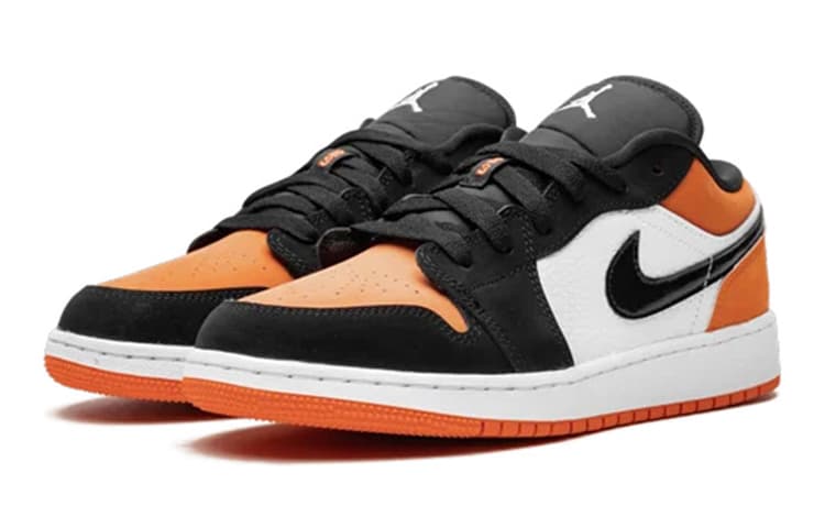 Кроссовки для баскетбола Jordan Air Jordan 1 Low Shattered Backboard GS - изображение 5