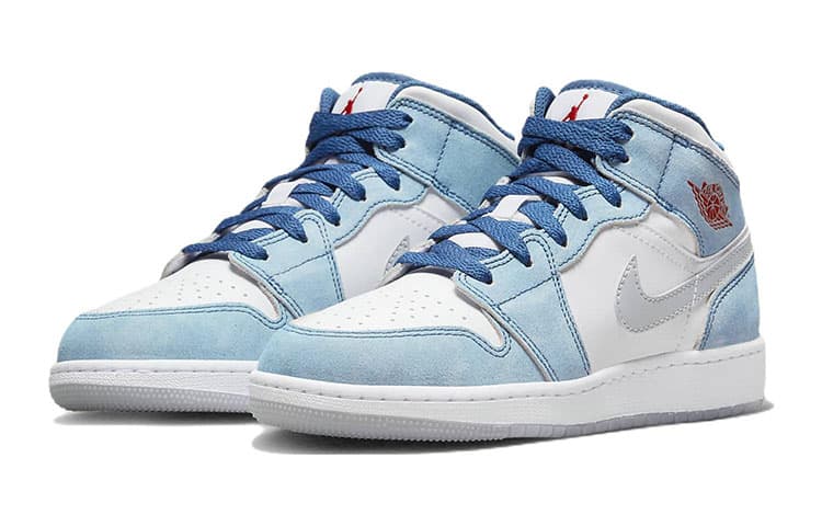Кроссовки для баскетбола Jordan Air Jordan 1 Mid SE GS - изображение 5