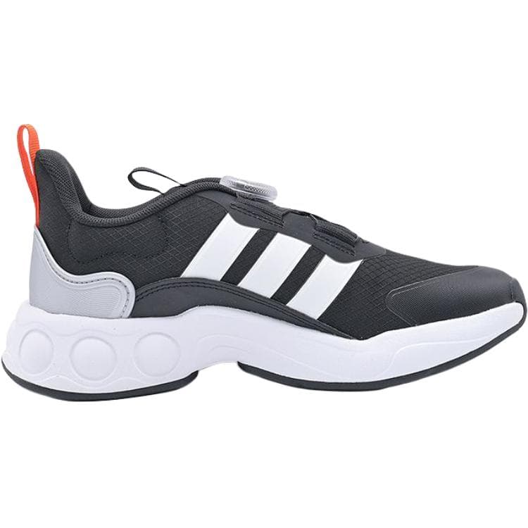 Кроссовки Adidas NITROBUBBLE Low Топ Детские беговые кроссовки Черный белый - изображение 2