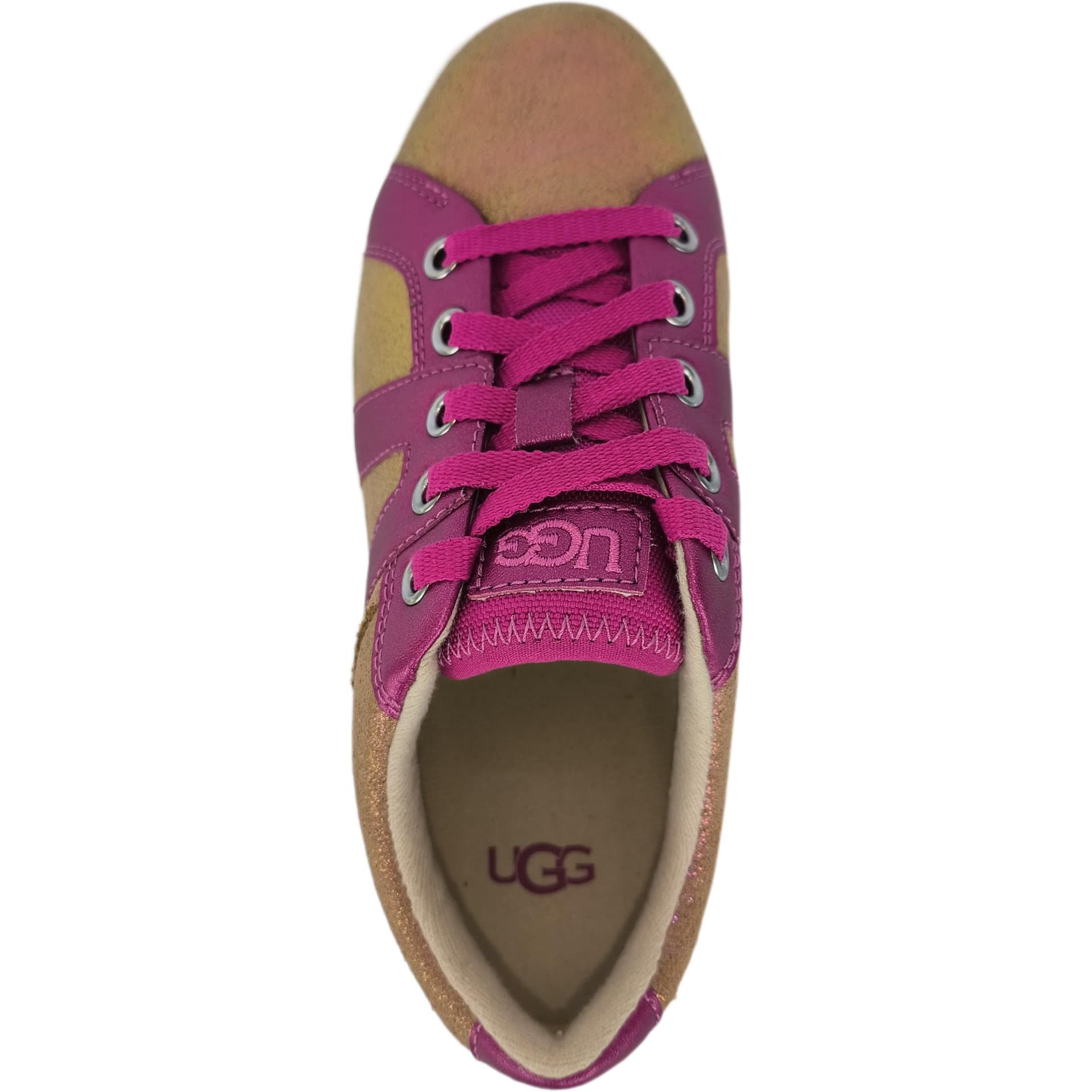 Кроссовки UGG Низкие Кроссовки для Скейтбординга Коричневые Детские - изображение 4