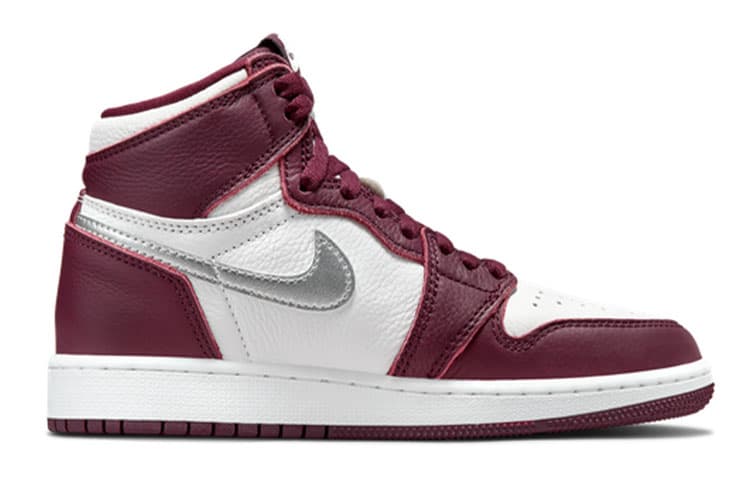 Кроссовки для баскетбола Jordan Air Jordan 1 Retro High OG "Bordeaux" GS - изображение 2