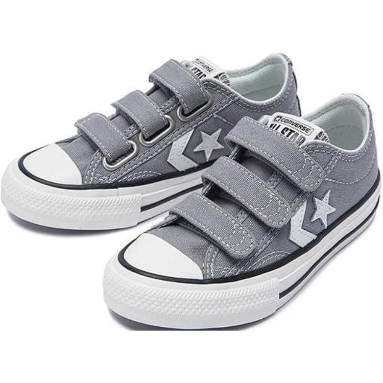Converse Star Player 76 Low Top Детские Кроссовки Серые - изображение 3
