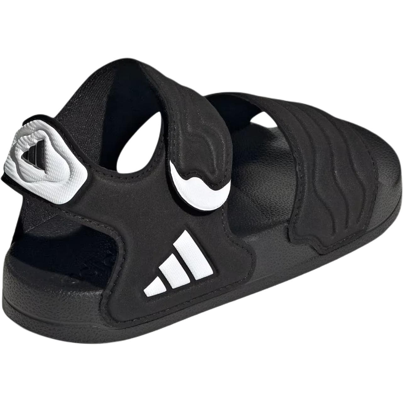 Сандалии adidas Adilette Сандалии 3,0 Low Топ Сандалии Черный белый Детский - изображение 4
