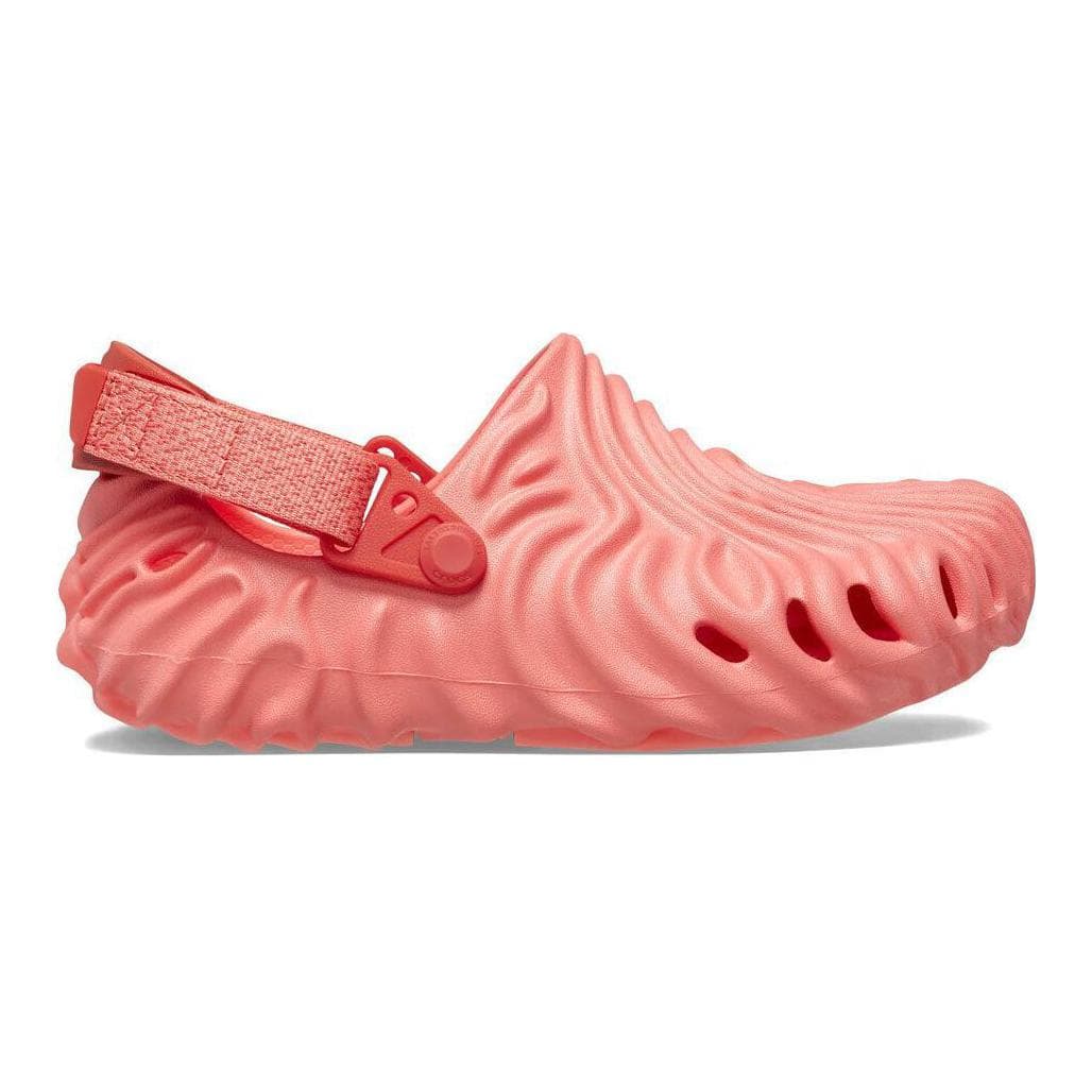 Сандалии Crocs противоскользящие устойчивые к истиранию сандалии арбузно-розовый красный детские - изображение 2