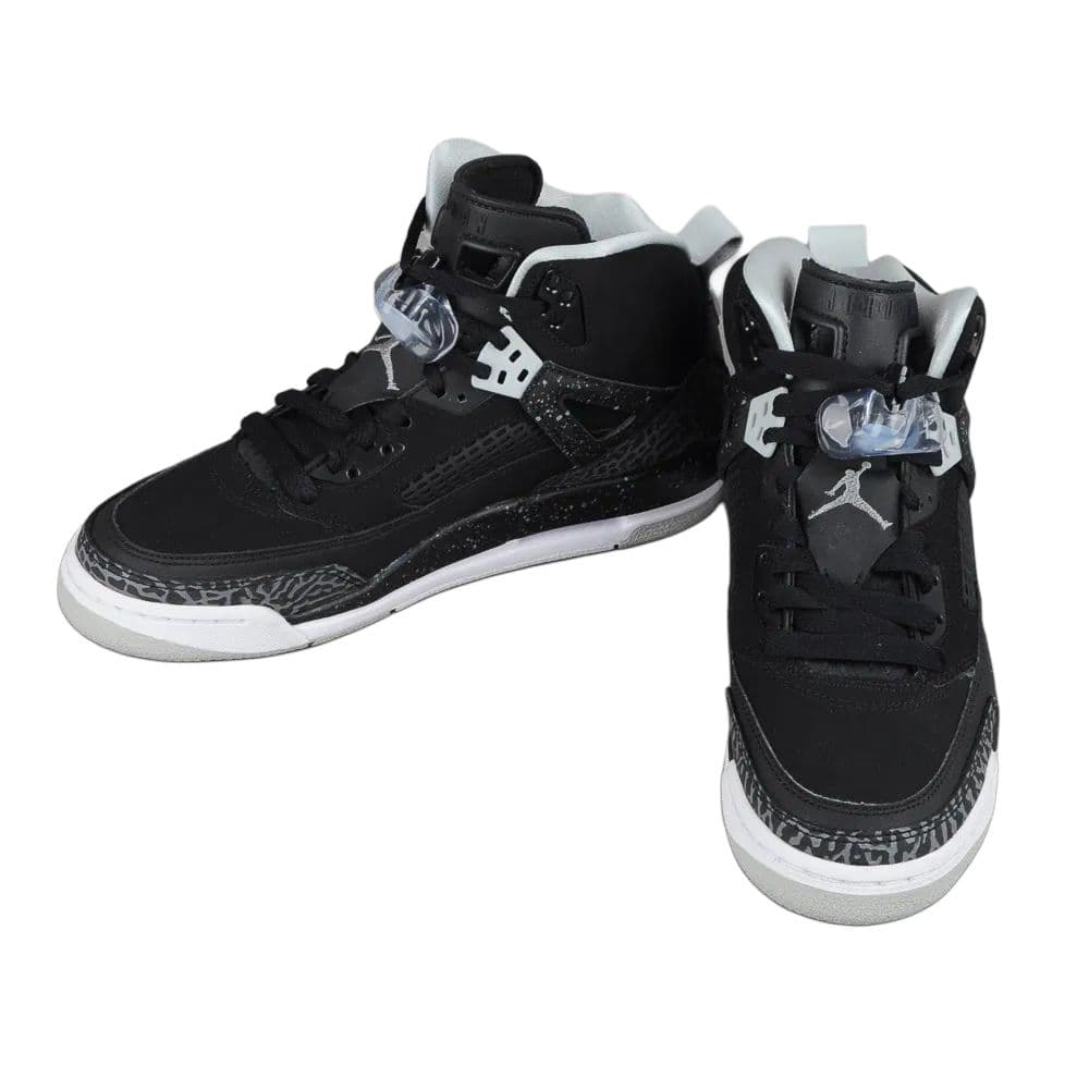 Кроссовки для баскетбола Jordan Spizike BG Удобные и мягкие Противоскользящая износостойкая Хай-топы Детские баскетбольные кроссовки Черный Детский - изображение 4