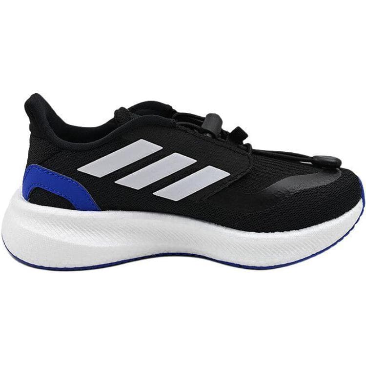 Кроссовки Adidas PUREBOOST 5 Противоскользящие Устойчивые к истиранию Низкие Беговые кроссовки Черные Детские - изображение 2