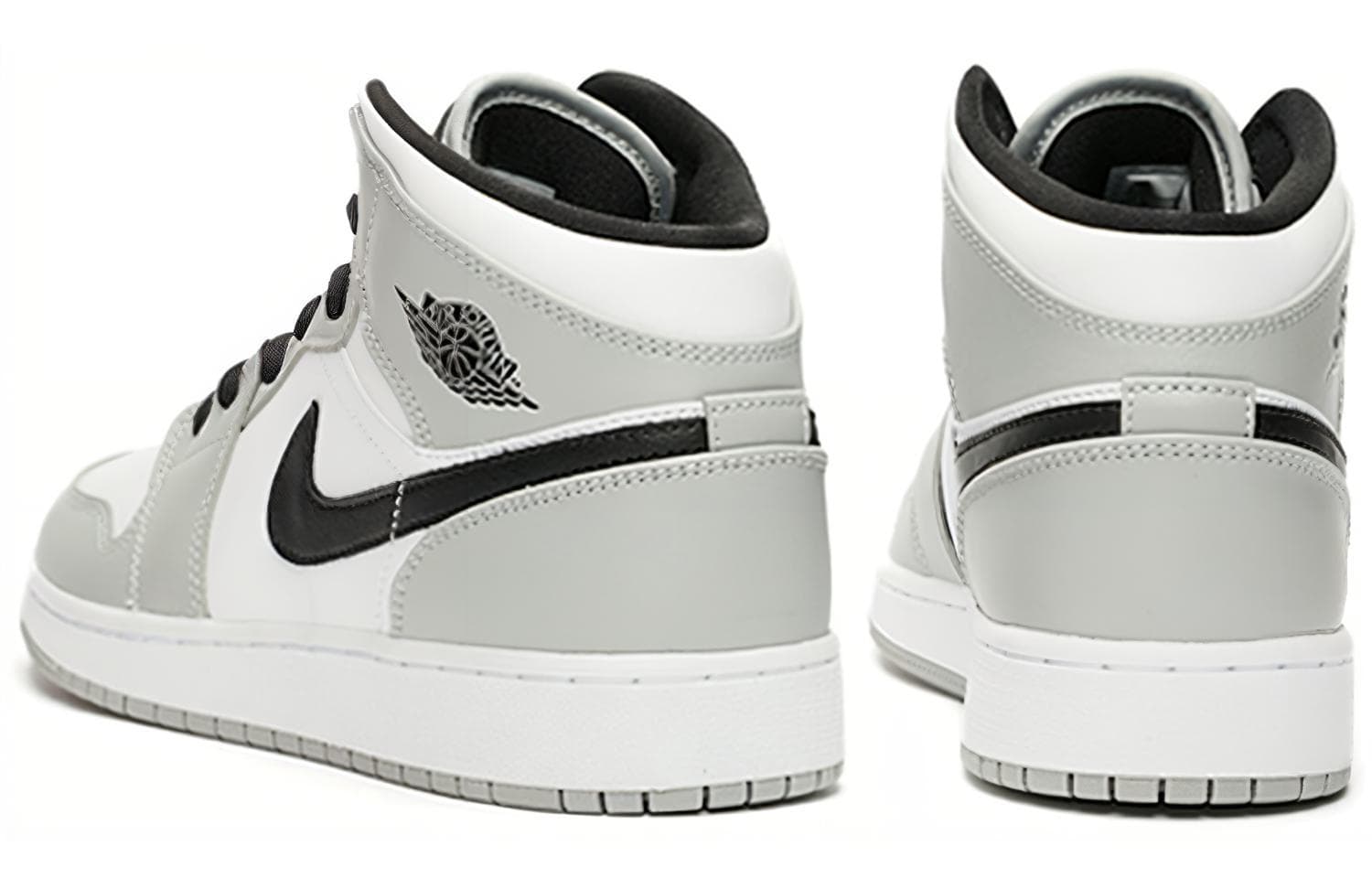 Кроссовки для баскетбола Jordan Air Jordan 1 Mid "LT Smoke Gray"Dior GS - изображение 10