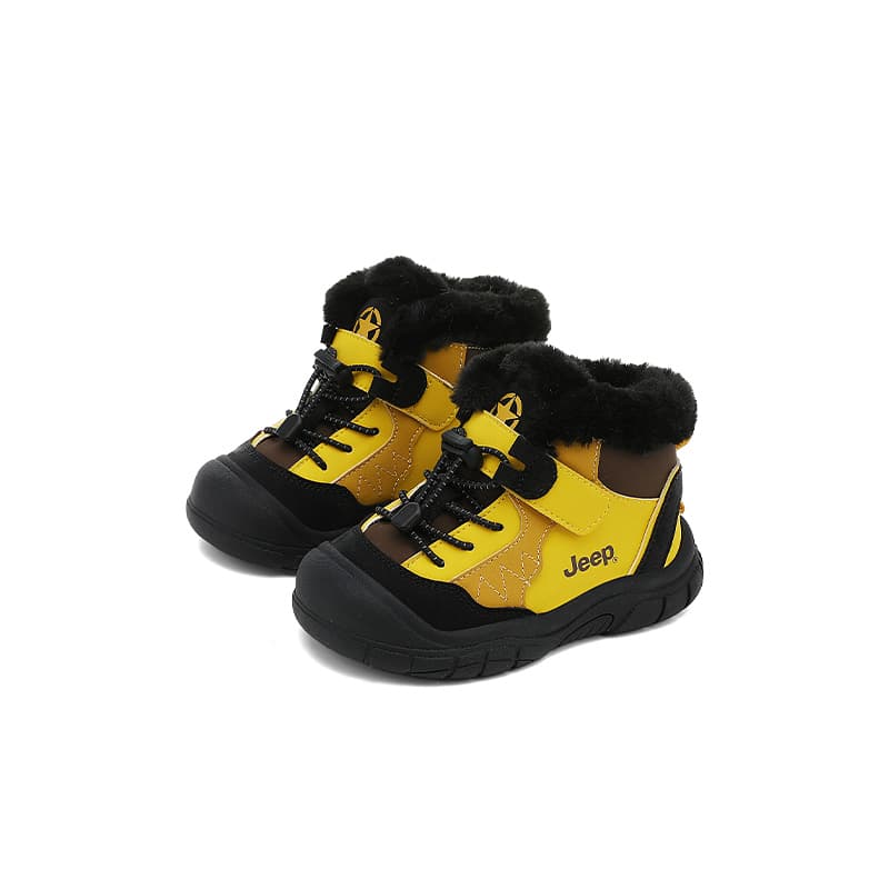 Jeep Slip-resistant Abrasion-resistant Thermal MID Top Детские зимние сапоги для детей в возрасте 3-7 лет - изображение 3