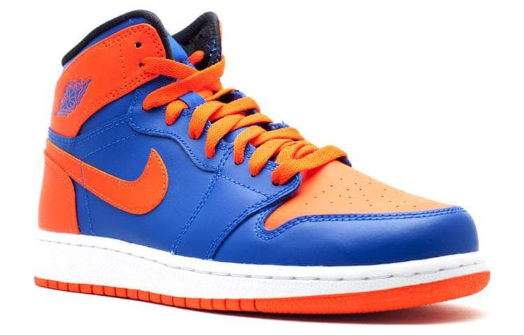 Кроссовки для баскетбола Jordan Air Jordan 1 Retro High Knicks GS - изображение 4