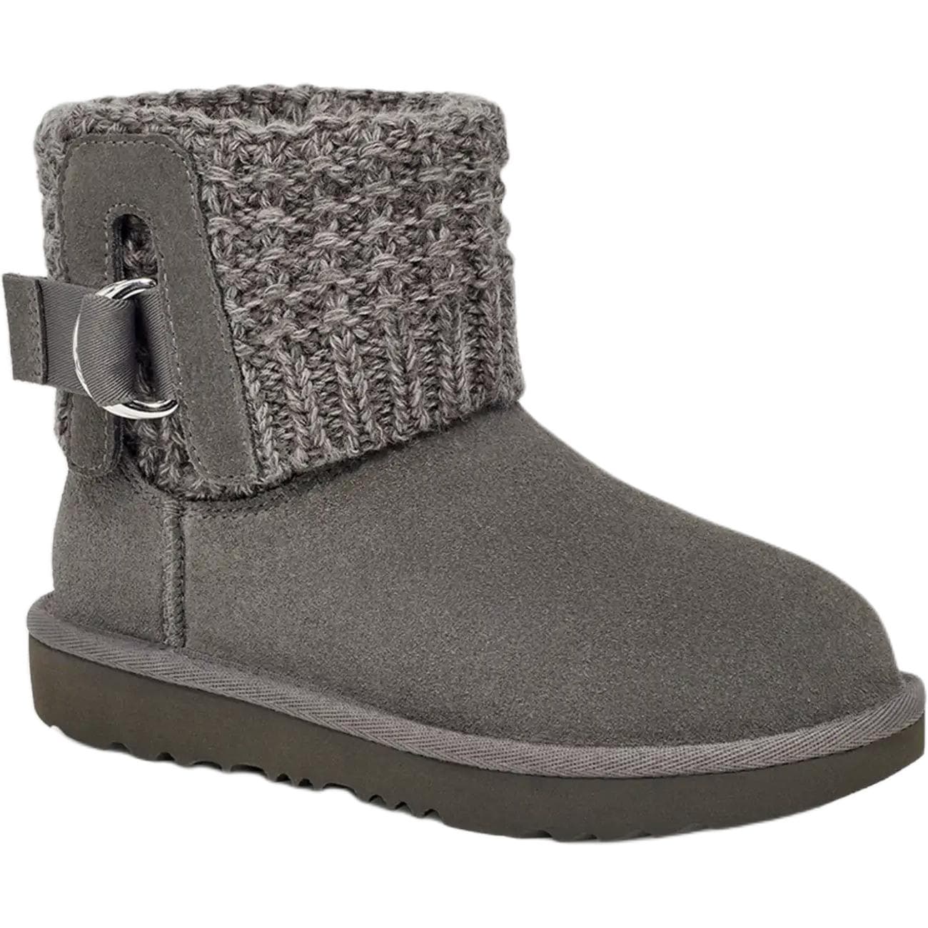 UGG противоскользящие устойчивые к истиранию детские ботинки серые детские - изображение 3