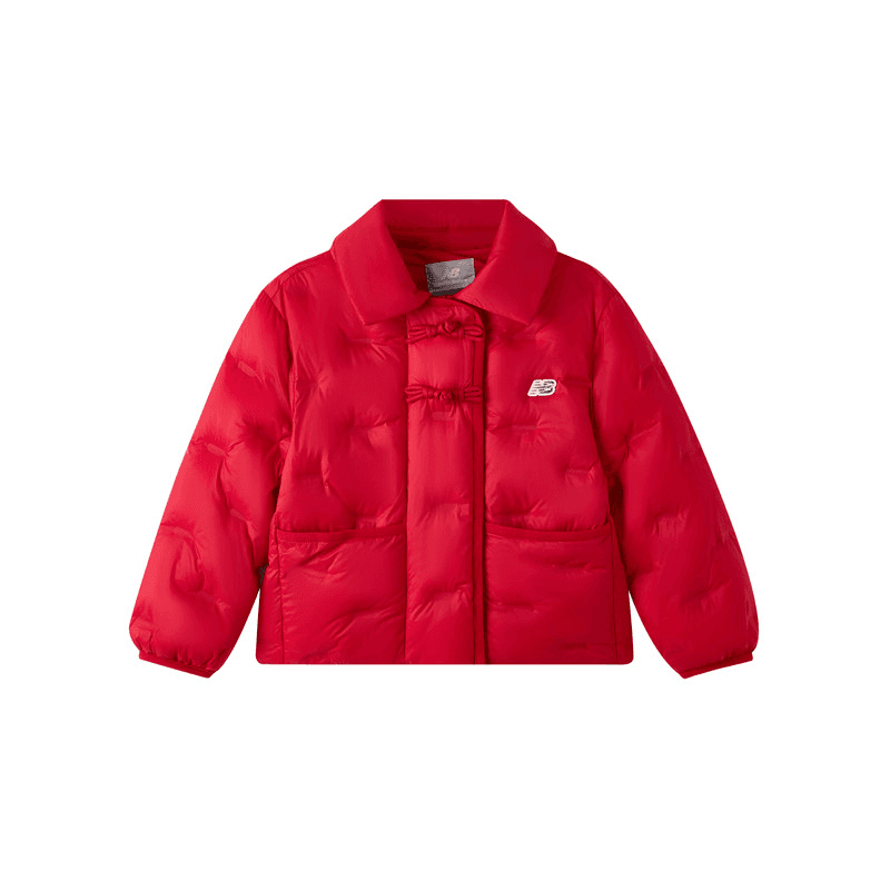 New Balance Хлопковый пуховик для детей - изображение 1