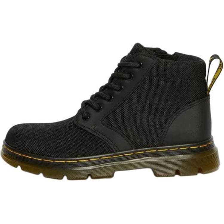 Dr.Martens противоскользящие устойчивые к истиранию детские ботинки черные для подростков - изображение 1