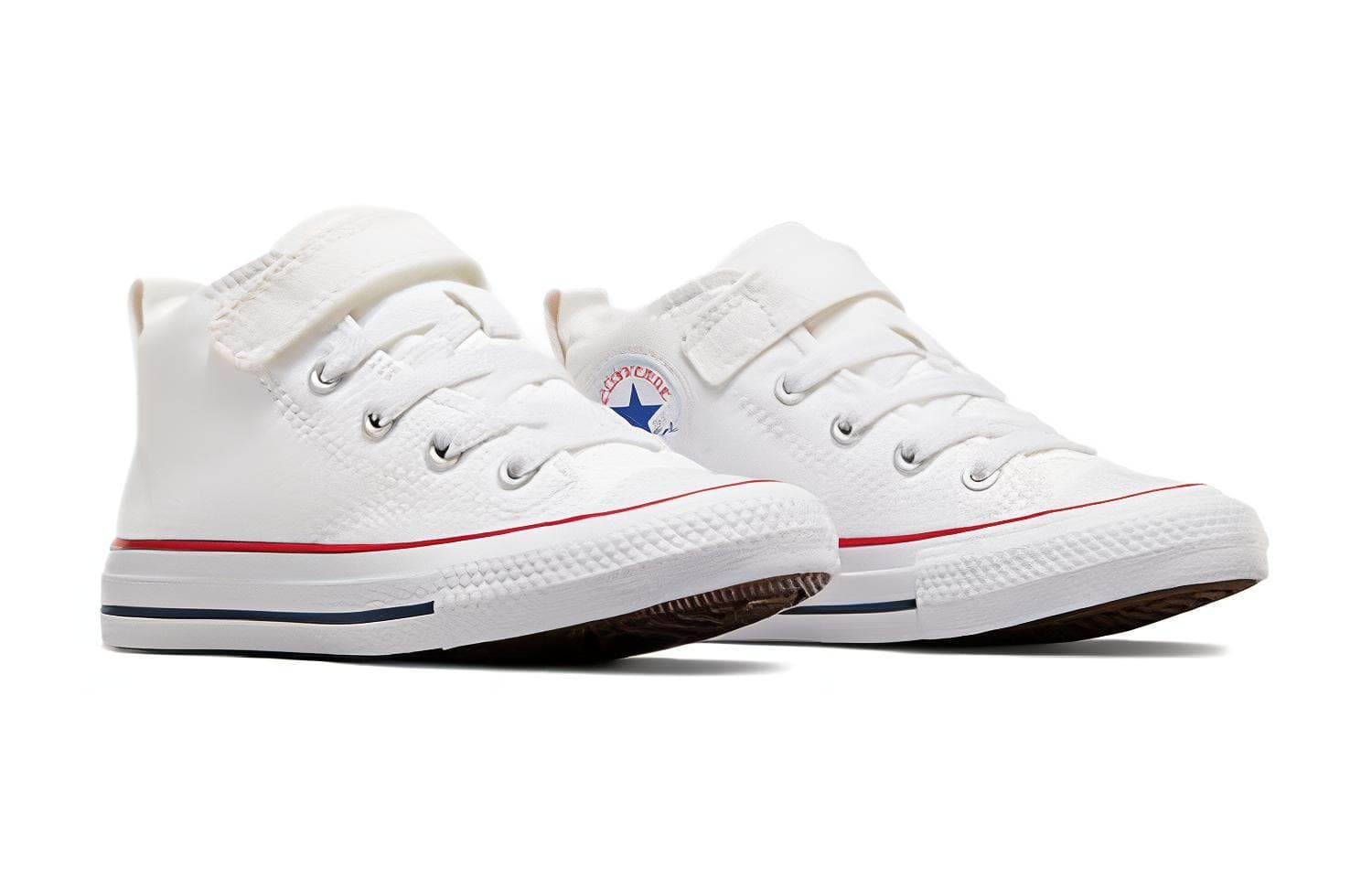 Конверс All Star Износостойкий MID Топ Детские Кеды Белые - изображение 3