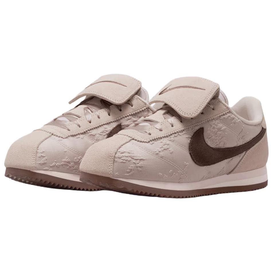 Кроссовки Nike Cortez Textile Повседневная обувь Low Топ Розовый Женские - изображение 3