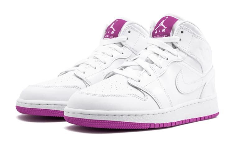 Кроссовки для баскетбола Jordan Air Jordan 1 Mid GS - изображение 4