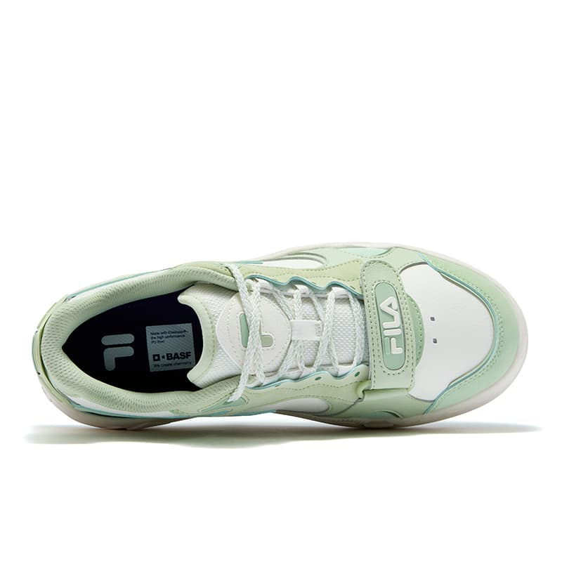 Кроссовки FILA FUSION BANK DX Low Топ Скейтборд Обувь Женские Изумрудно-зеленый - изображение 4