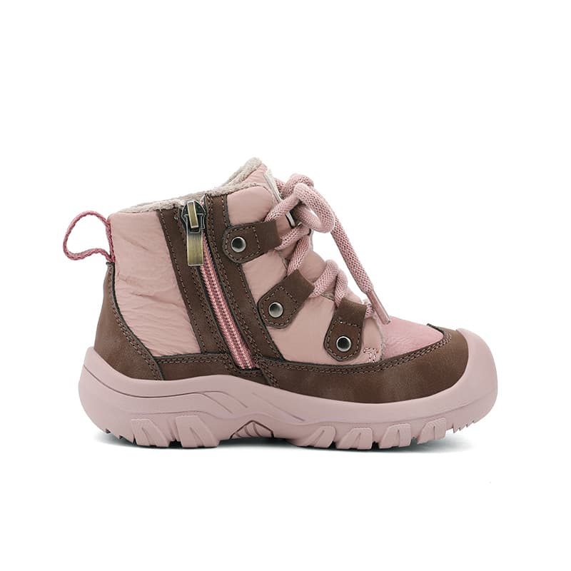 Кроссовки Jeep High Top Повседневная обувь Пастельно-розовый Коричневый Детский - изображение 3