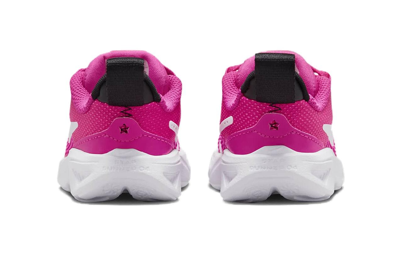 Кроссовки Nike Star Runner 4 Противоскользящая Анти-КИК Противоскользящая Анти-КИК Низкий Топ Обувь для малышей - изображение 5