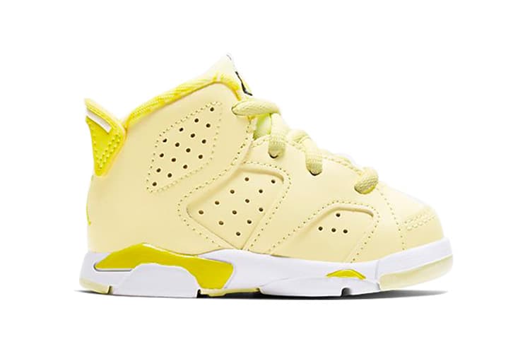 Кроссовки Jordan 6 Retro Dynamic Yellow Floral - изображение 3