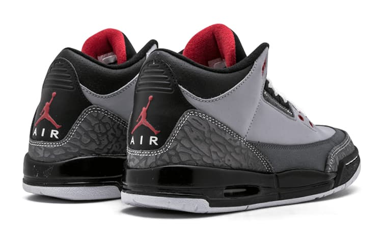 Кроссовки для баскетбола Jordan Air Jordan 3 Retro BG Stealth GS - изображение 5