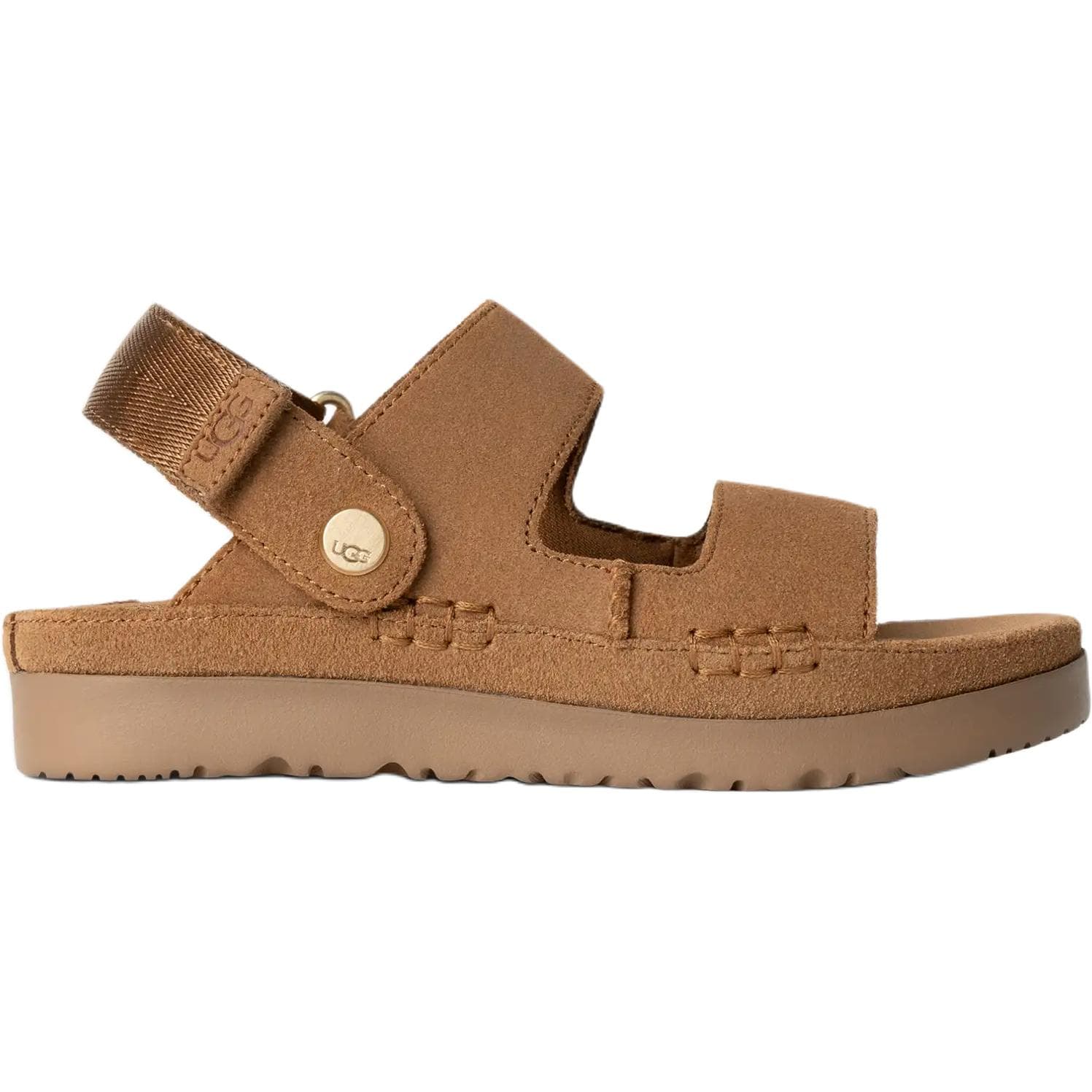 Сандалии UGG Goldenstar Glide Устойчивые к истиранию Низкие детские сандалии Коричневый для малышей - изображение 2