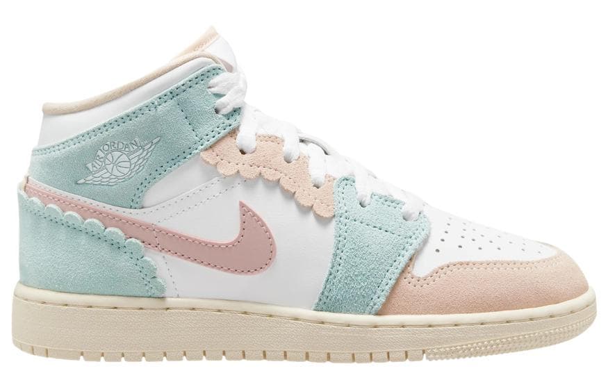Кроссовки для баскетбола Jordan Air Jordan 1 Mid SE "Pink Oxford" - изображение 2