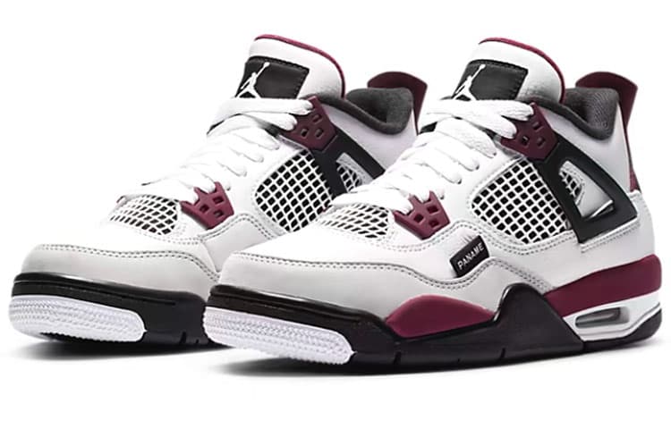 Кроссовки для баскетбола Jordan Air Jordan 4 Retro 'PSG' Paris Saint-Germain GS - изображение 5