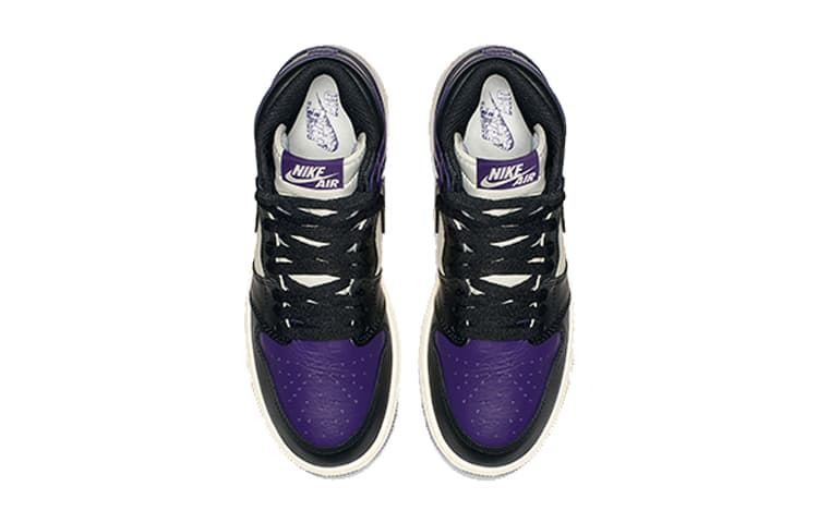 Кроссовки для баскетбола Jordan Air Jordan 1 Retro High Court Purple GS - изображение 10