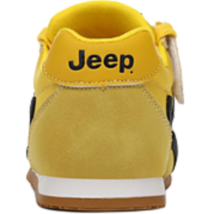 Кроссовки Jeep Устойчивые к истиранию низкие детские повседневные туфли желтого цвета - изображение 4