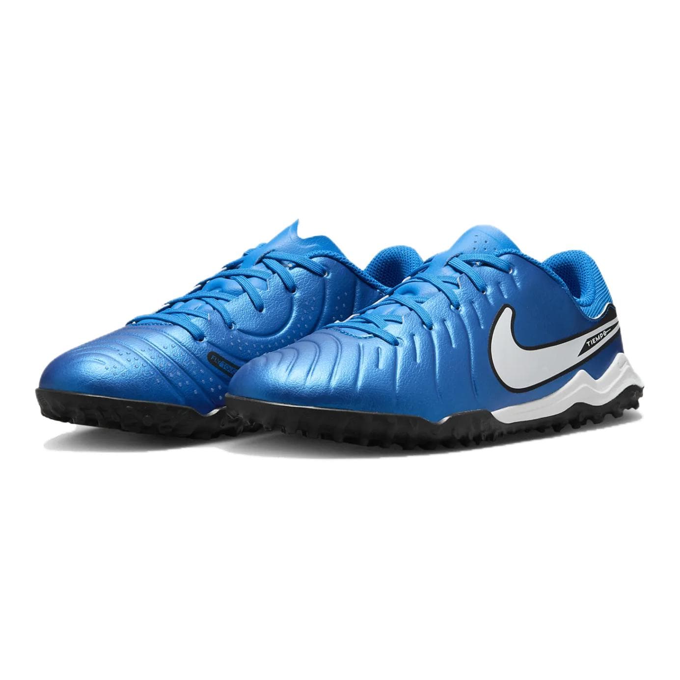 Бутсы Nike Tiempo Legend 10 Low Топ Детская футбольная обувь Синяя Детская - изображение 4