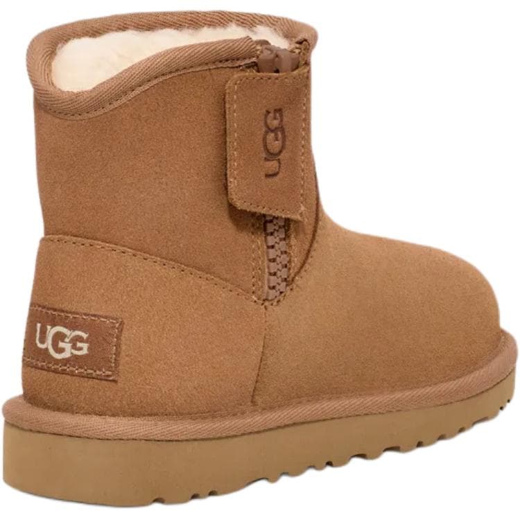UGG Classic Novelty противоскользящие и устойчивые к истиранию детские ботинки цвет каштановый - изображение 6