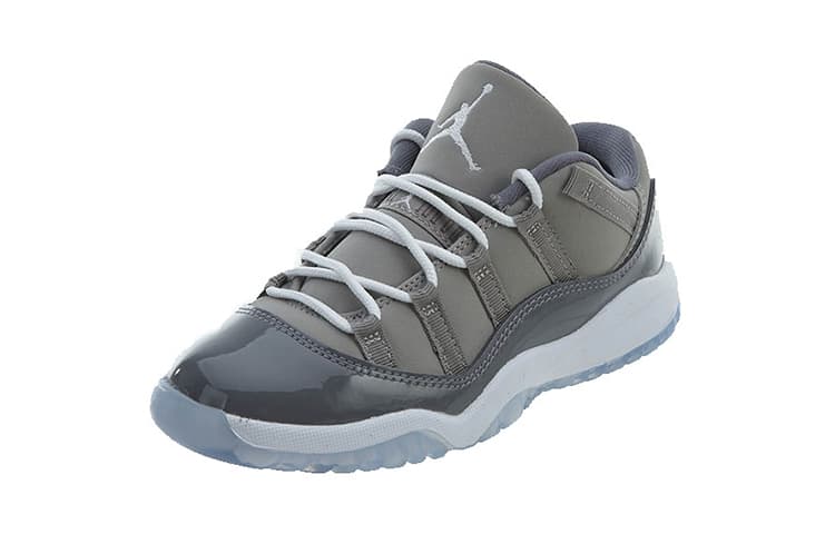 Кроссовки для баскетбола Jordan Air Jordan 11 Low Grey BP 2019 - изображение 3