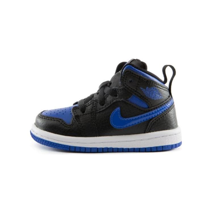 Кроссовки Jordan Air Jordan 1 MID Противоскользящая Обувь для младенцев и малышей Черная Infant and Toddler - изображение 1