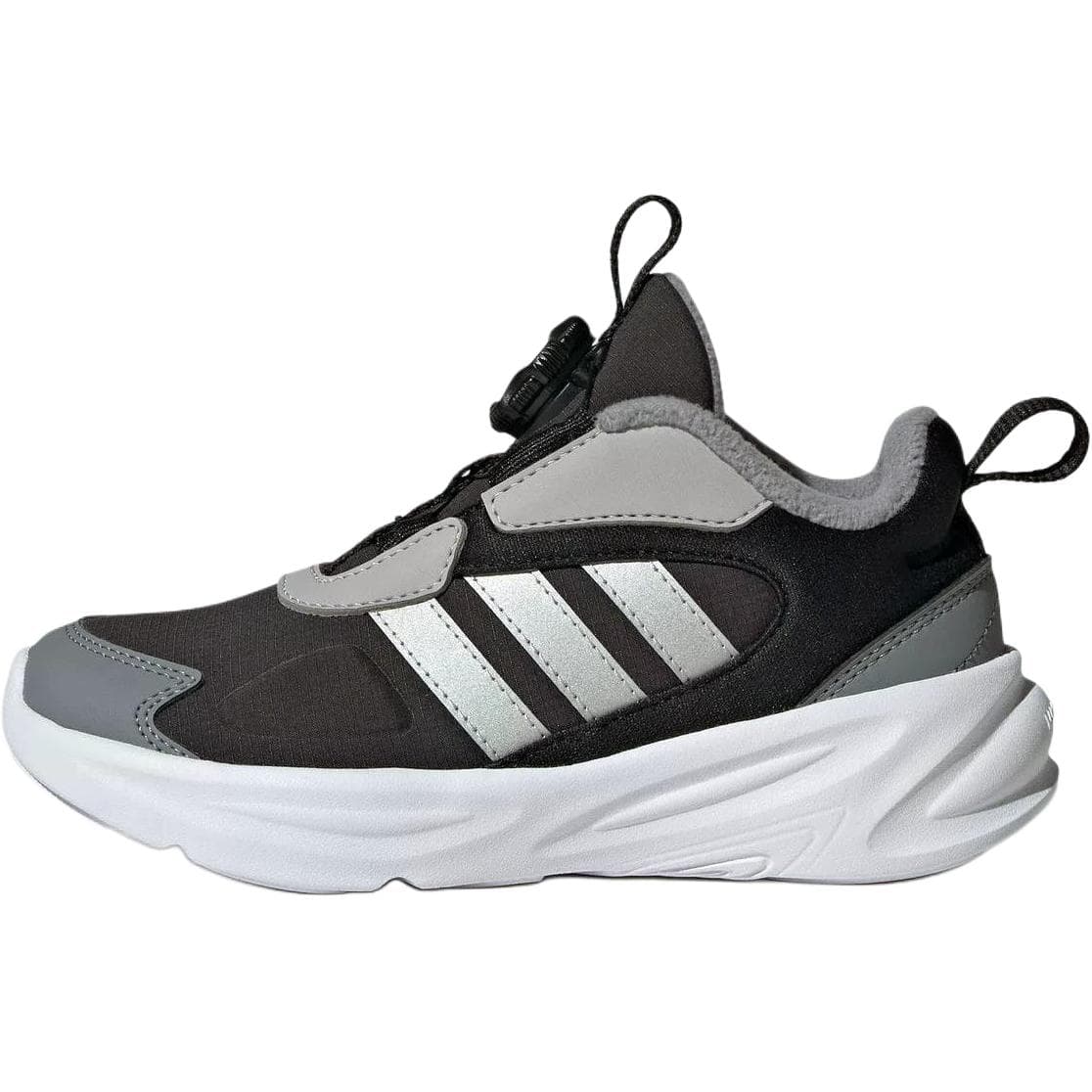 Кроссовки Adidas Ozelle Low Топ Повседневная обувь Черно-серый Детский - изображение 1