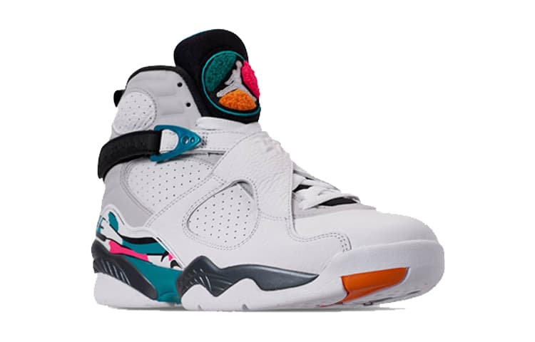 Кроссовки для баскетбола Jordan Air Jordan 8 Retro South Beach GS - изображение 4