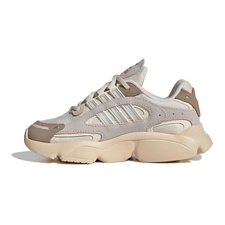 Кроссовки Adidas Originals Ozmillen Амортизация Дышащий Отводящий Влагу Низкий Топ Детская Обувь для Повседневной Жизни Экрю Малыш - изображение 1