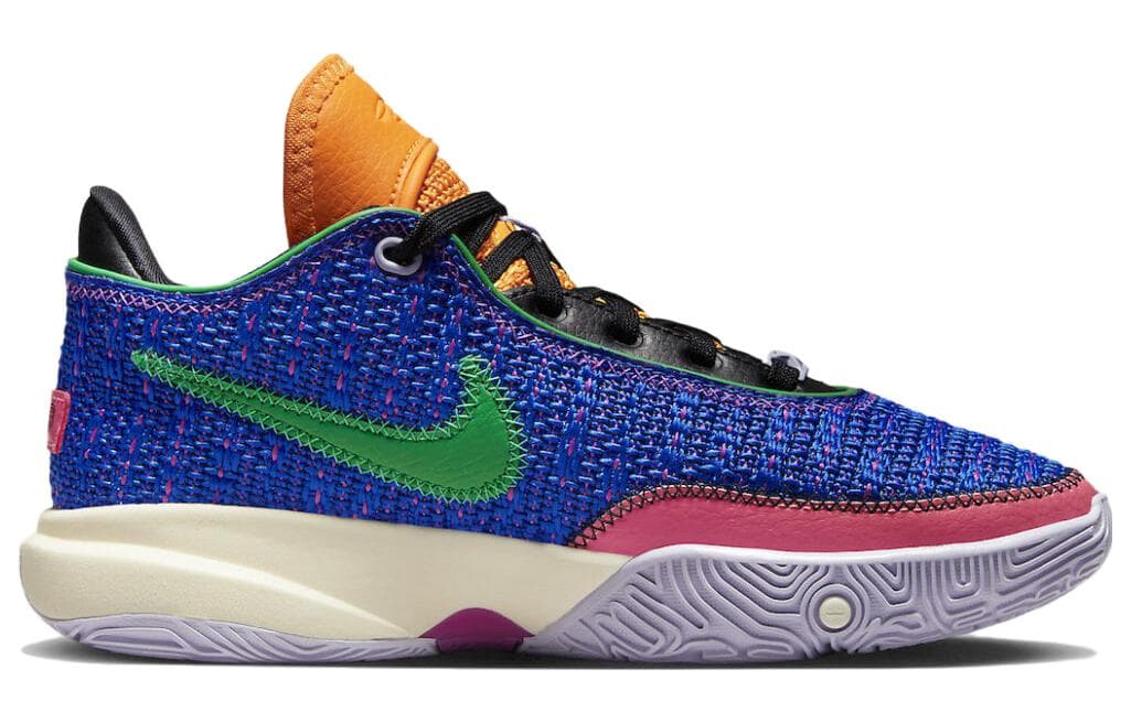 Кроссовки для баскетбола Nike LeBron 20 20 "Racer Blue" GS - изображение 2