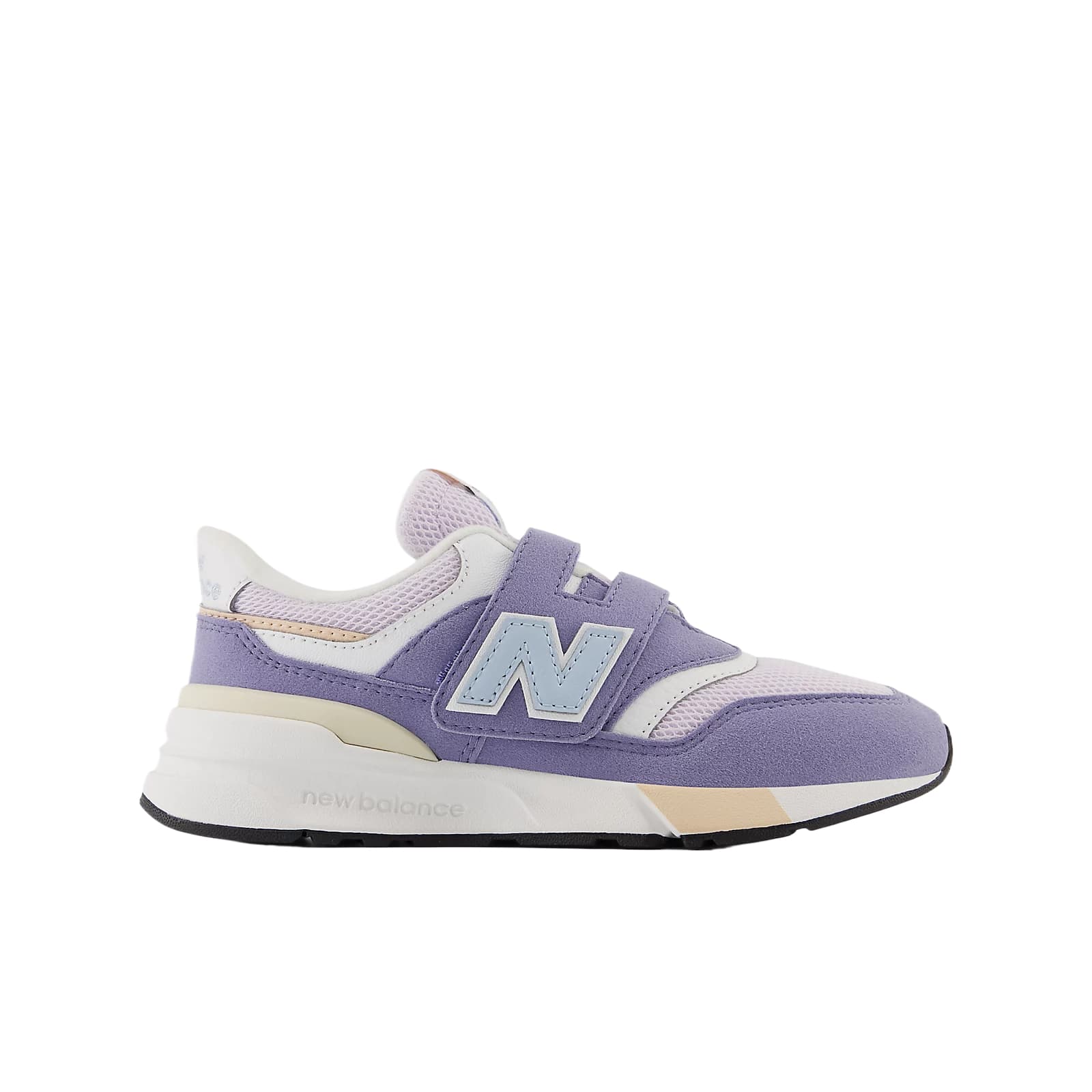 Кроссовки New Balance NB 997R Детская беговая обувь Переливающийся фиолетовый Освежающий вариант Chrome Синий - изображение 2