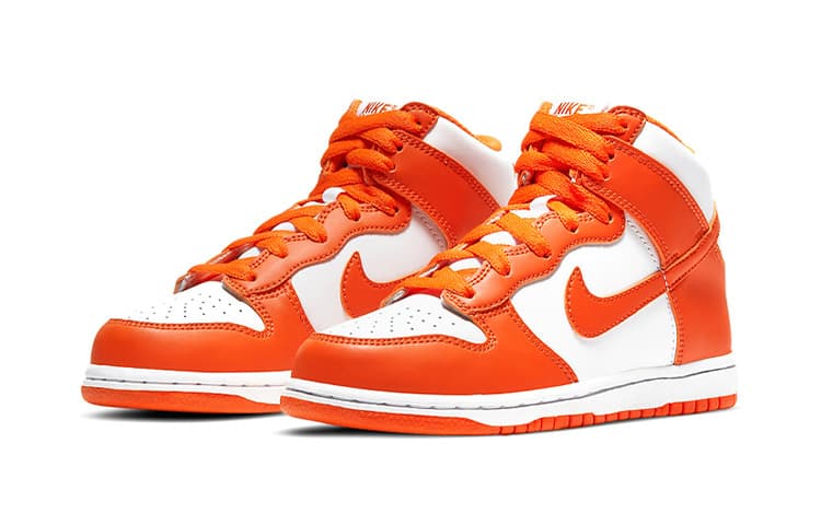 Кроссовки Nike Dunk "Orange Blaze" 2021 - изображение 5