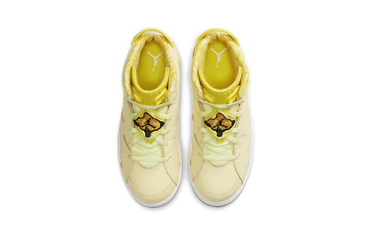 Кроссовки для баскетбола Jordan Air Jordan 6 Retro Dynamic Yellow Floral - изображение 3