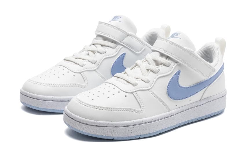Кроссовки NIKE Court Borough Удобный Противоскользящий Устойчивый к истиранию Низкий Топ - изображение 3