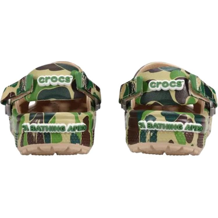 Сандалии Crocs X Купание Ape Classic сандалии мягкие и комфортные низкие сандалии для детей зеленые детские - изображение 5